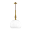 Подвес E27 60W RUNGA белый/бронзовый ODEON LIGHT