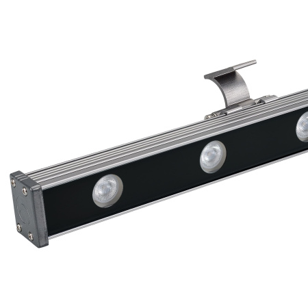 Линейный прожектор AR-LINE-1000-12W Warm3000 (GR, 15x60 deg) 230V IP65 Arlight, 
