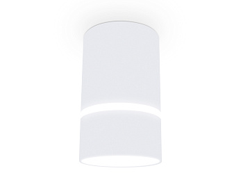 Накладной точечный светильник с акрилом TN3411 SWH белый песок GU5.3 D65*105 Ambrella Light