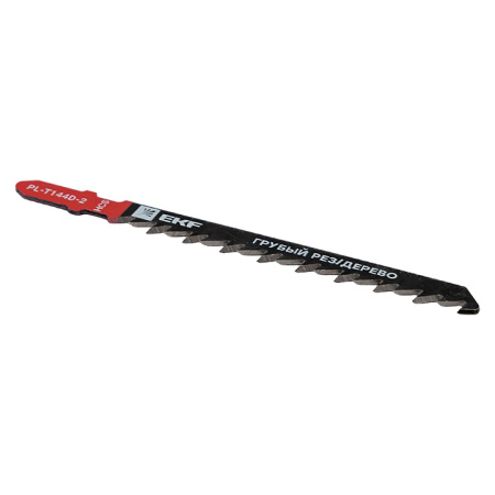 Пилки для электролобзика T144D (грубый рез по дереву и ДВП)(HCS)(2 шт) Master EKF