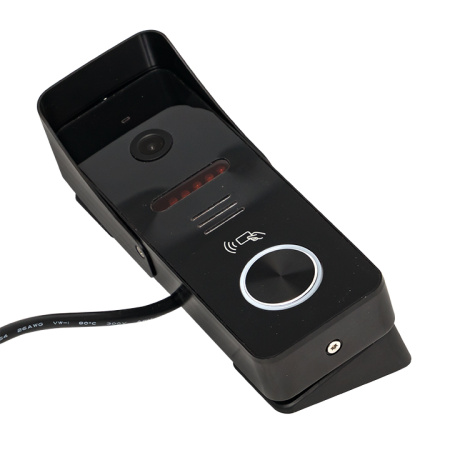 Вызывная видеопанель со счит, ключей CPV-02 чер, 4пр, 1000TVL IP65 EKF