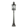 Уличный св-к,124см IP44 E14 3*60W 220V SATION черный/золотая патина ODEON LIGHT