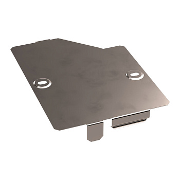 Крышка переходника правого Стандарт INOX (AISI 409) 200х150 Промрукав