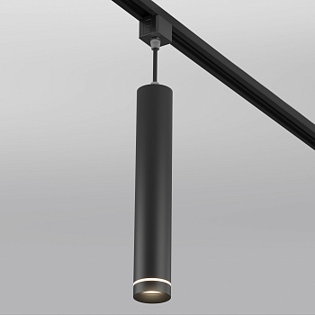 Трековый светодиодный светильник для однофазного шинопровода 9Вт 4200К черный матовый IP20 Glory Fly (a044001) Elektrostandard