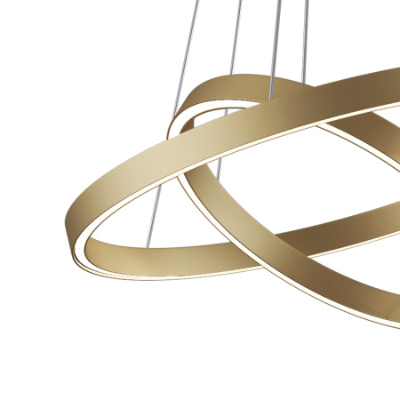 Подвесной светильник LED 56Вт Латунь IP20 Rim MOD058PL-L55BSK Maytoni