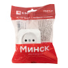 Минск Розетка 1-местная ОП 10А без заземления белая Basic EKF