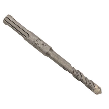 Бур по бетону SDS-plus 8х110 мм (2 резца)(4S спираль) Master EKF