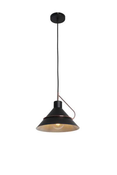 Подвесной светильник 1*E27 60Вт Черный IP20 Amis FR5025PL-01B Freya