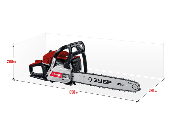 Бензопила ПБЦ-М49-45, 49 см3, 45 см ЗУБР