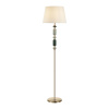 Торшер E27 1*60W 4861/1FA CANDY золотой/раноцветн.керамика/абажур ODEON LIGHT