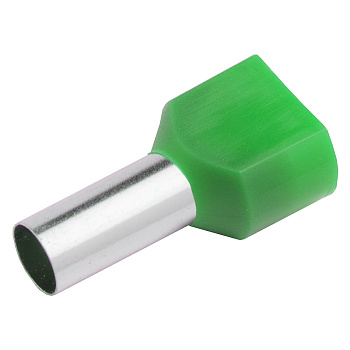 Наконечник-гильза НГИ2 GNGI-E2-2x16-14 Зеленый, 100 штук General