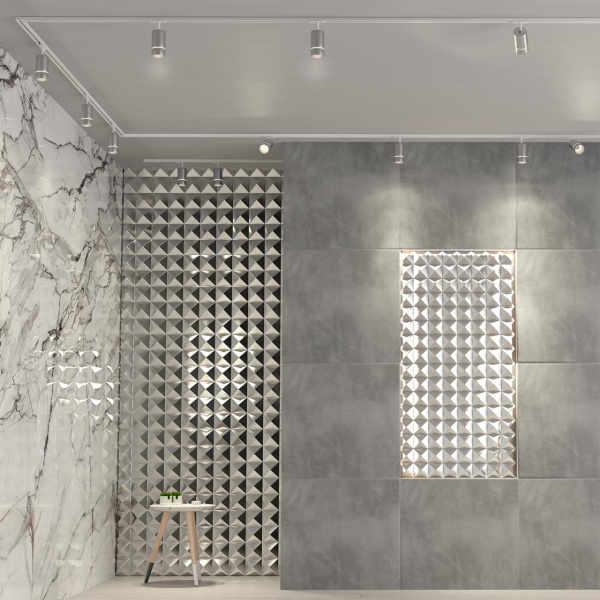 Св-к трековый однофазный IP20 GU10 9W 235V ELINA серебро NOVOTECH