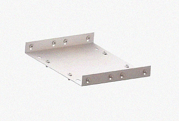 Соединитель лотковый замковый СЛЗ-150х100х0,7 УТ1,5, оцинкованный лист, S0,7