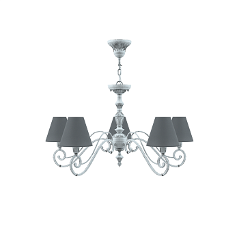Люстра 5*E14 40Вт Серый IP20 Classic 18 E3-05-G-LMP-O-22 Maytoni