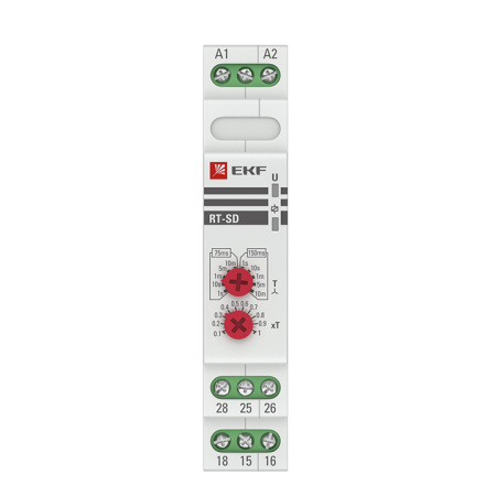 Реле времени (для двигателей "звезда-треугольник") RT-SD 12-240В PROxima EKF