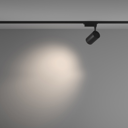 Трековый светильник LED 26Вт Черный IP20 Single phase track system Unity TR003-1-26W4K-M-B Technical Maytoni