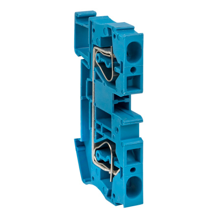 Колодка клеммная пружинная JXB-ST-6 52А синяя PROxima EKF