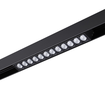 Трековый св-к для низков.шинопровода IP20 LED 4000K 12W 48V FLUM черн C NOVOTECH