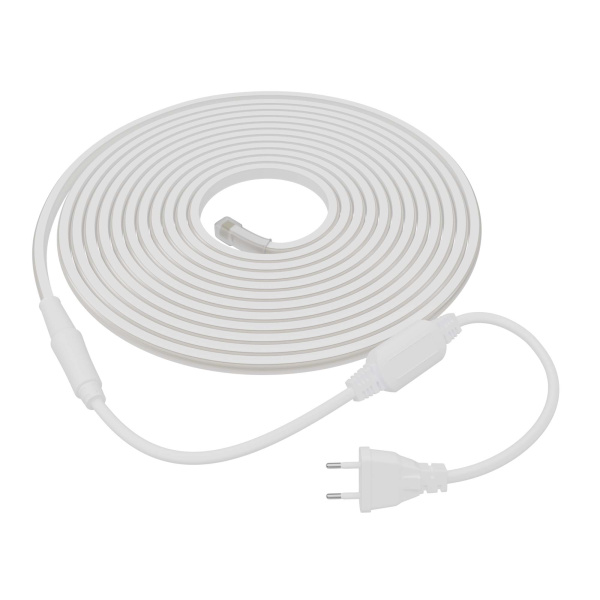 10-104 Комплект светодиодной ленты 220В НЕОН COB 11Вт/м, 650 лм/м, 3000К (т/б), 288д/м, 5м, IP65, с аксессуарами (сетевой шнур, заглушка - APEYRON