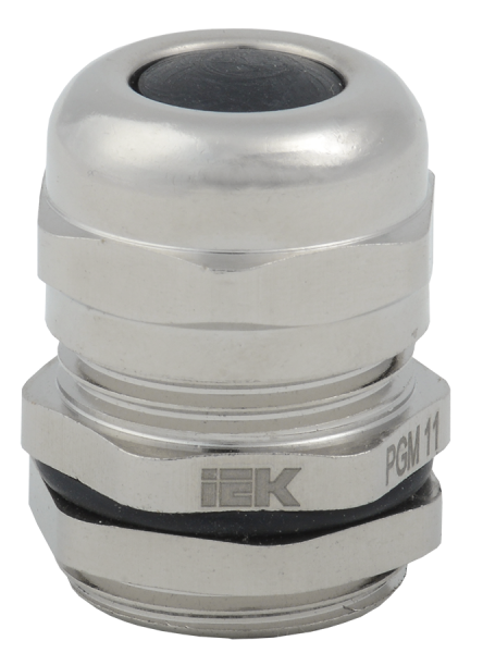 Сальник PGM 11 металлический диаметр проводника 5-10мм IP68 IEK