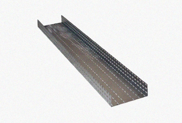 Лоток перфорированный ЛМ 300х150х3000 УТ1,5, горячее цинкование, S1,5