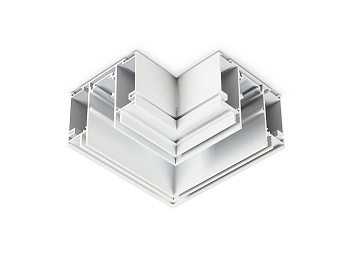 Коннектор угловой для шинопровода Magnetic 48V в натяжной потолок GL3391 WH белый Ambrella Light