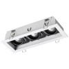 Встр.св-к IP20 GU10 3*50W 220V GESSO белый/черный NOVOTECH