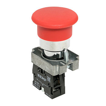 Кнопка BC42 грибок красная NC PROxima EKF