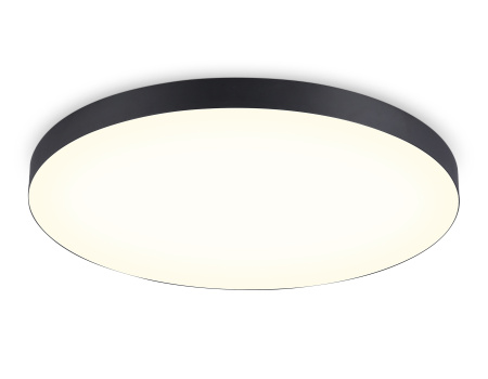 Светильник светодиодный потолочный FV5541 BK черный LED 130W 3000K D800*58 (Без ПДУ) Ambrella Light