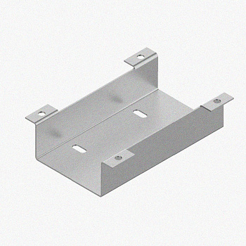 Соединитель нижний У1102 150х150х1,0 УТ1,5, оцинкованный лист, S1.0