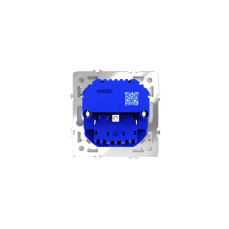 Розетка встраиваемая Voltum S70 с заземлением и защитными шторками, 16А, с USB, A+C, (белый глянцевый)