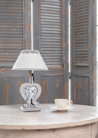 Настольная лампа 1*E14 40Вт Серый IP20 Bouquet ARM023-11-S Maytoni