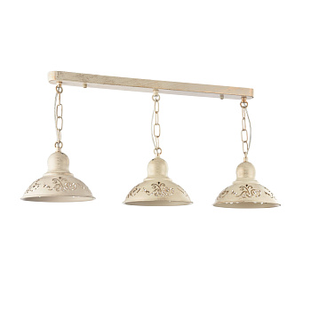 Подвесной светильник 3*E27 60Вт Кремовый с Золотом IP20 Benoit FR2566-PL-33-WG Freya