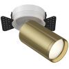 Встраиваемый светильник 1*GU10 10Вт Белый и Латунь IP20 FOCUS S C058CL-1WBS Technical