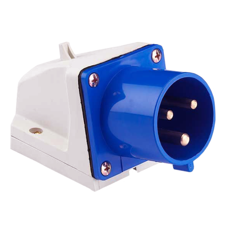 Вилка стационарная 523 2Р+РЕ 32А 220В IP44 PROxima EKF