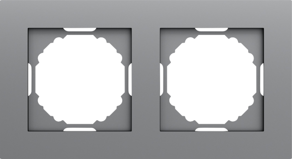 Donel A07 матовый серый рамка 2-я, серия DB
