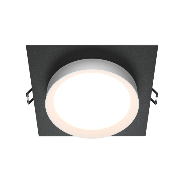 Встраиваемый светильник 1*GX53 15Вт Черно-белый IP20 Downlight DL086-GX53-SQ-BW Technical Maytoni