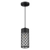 Ландшафтный св-к-подвес E27 1*60W IP44 DUNES черный/стекло ODEON LIGHT