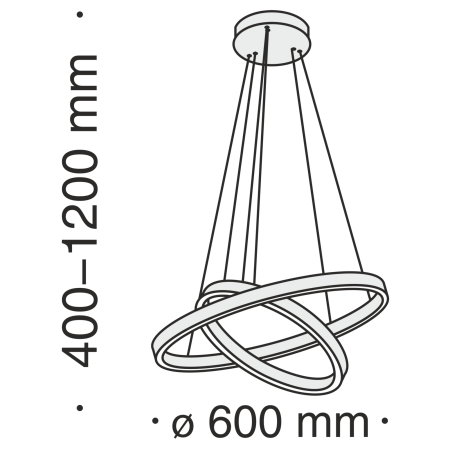 Подвесной светильник 61Вт 4000K Латунь IP20 Rim MOD058PL-L55BS4K Technical