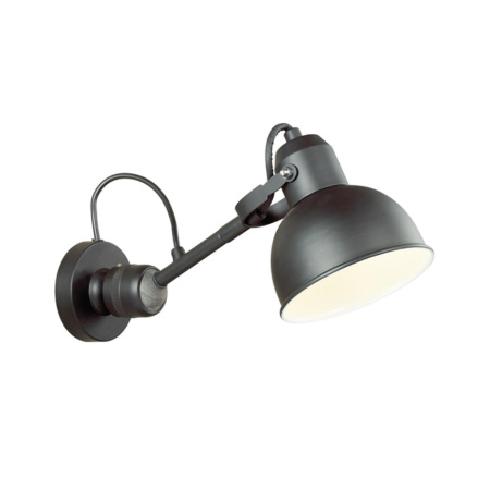Бра на кронштейне Е14 1*40W ARTA черный B ODEON LIGHT