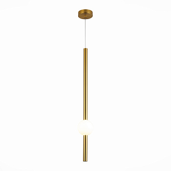 Светильник подвесной Золотистый/Золотистый, Белый LED 1*18Вт 4000К SL1222.233.01 ST LUCE