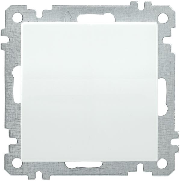 Выключатель 1-клавишный ВС10-1-0-Б 10А BOLERO белый IEK