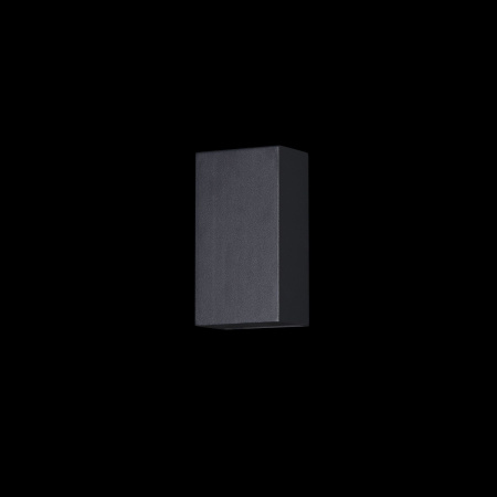 Бра 6Вт 3000K Черный IP20 Times Square O581WL-L6B Outdoor