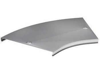 Крышка на угол CPO 45 горизонтальный 45° осн.400, RAL 7004 DKC