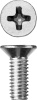 Винт DIN 965, M6 x 16 мм, 5 кг, кл. пр. 4.8, оцинкованный, ЗУБР