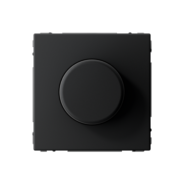 ARTGALLERY СВЕТОРЕГУЛЯТОР (диммер) повор-нажим, LED, RC, 400Вт, механизм, КАРБОН Systeme Electric