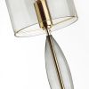 Высокая Лампа E27 1*60W TOWER дымчатый/золото/стекло ODEON LIGHT