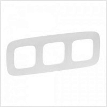 Valena Allure Рамка горизонтальная 3 пост . белый IP20 Legrand