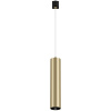 Трековый подвесной светильник 1*GU10 10Вт Матовое Золото IP20 Single phase track system Unity TR025-1-GU10-MG Technical Maytoni
