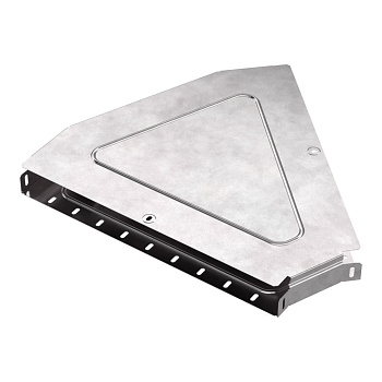 Угол горизонтальный 45 градусов с крышкой Стандарт 500х50 Промрукав